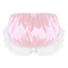 Load image into Gallery viewer, Ruffled Sissy Satin Panties