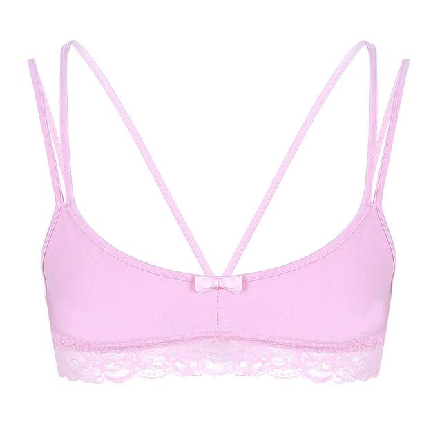 Sissy Lingerie sexy Lace Bralette CHASTITY CAGE CO Sissy Lingerie sexy Lace Bralette CHASTITY CAGE CO