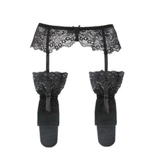 Load image into Gallery viewer, 2 Pcs Garter Belt + Stockings Set