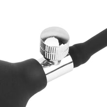 Load image into Gallery viewer, Black Inflatable Silicone Penis Plug