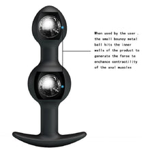 Load image into Gallery viewer, Dual Beads Anal Plug