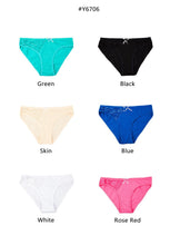 Load image into Gallery viewer, 3 Pcs Sissy Lace Cotton Panties