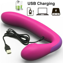 Load image into Gallery viewer, Double Ended Dildo Vibrator Inverted