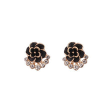 Load image into Gallery viewer, Flower Clip On Earrings "Sissy Rose"
