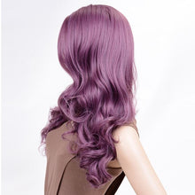 Load image into Gallery viewer, 24 Inches Purple Long Wavy Wig