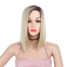Load image into Gallery viewer, 14 Inches Short Straight Wig