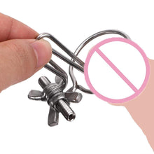 Load image into Gallery viewer, Urethral Dilator Penis Plug With Adjustable Ring