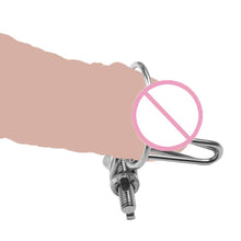 Load image into Gallery viewer, Urethral Dilator Penis Plug With Adjustable Ring