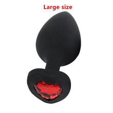 Load image into Gallery viewer, Jeweled Butt Plug Sissy