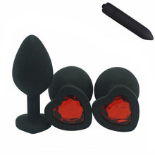 Load image into Gallery viewer, Jeweled Butt Plug Sissy