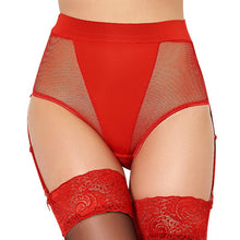 Load image into Gallery viewer, Sissy Mila Mesh Garter Belt