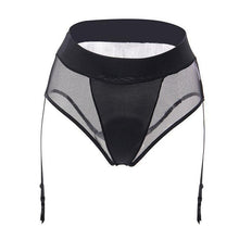 Load image into Gallery viewer, Sissy Mila Mesh Garter Belt