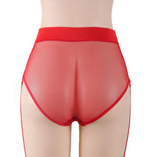 Load image into Gallery viewer, Sissy Mila Mesh Garter Belt
