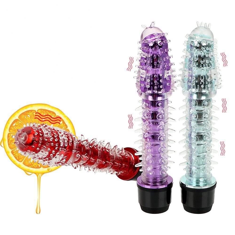 Jelly Dildo Multi-Speed Penis Vibrator – CHASTITY CAGE CO