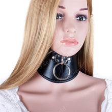 Load image into Gallery viewer, Bondage Neck Collar & Leash