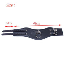 Load image into Gallery viewer, Bondage Neck Collar & Leash