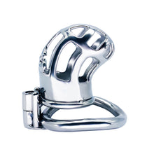 Load image into Gallery viewer, CC73 Men's stainless steel arc ring chastity lock