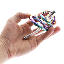 Load image into Gallery viewer, Rainbow Cock Cage With Urethral Catheter