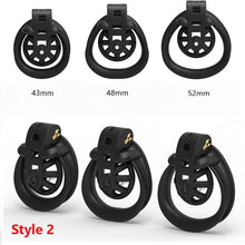 Load image into Gallery viewer, Removable Cobra Chastity Lock with Arc Snap Ring and Catheter