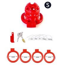 Load image into Gallery viewer, Resin Smooth Integrated Chastity cage
