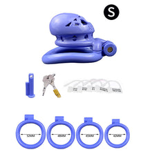 Load image into Gallery viewer, Resin Smooth Integrated Chastity cage