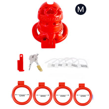 Load image into Gallery viewer, Resin Smooth Integrated Chastity cage