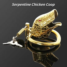 Load image into Gallery viewer, Snake Penis Lock Male Chastity Device