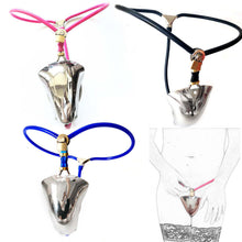 Load image into Gallery viewer, Stainless Steel BDSM Chastity Cage Belt