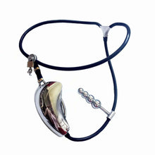 Load image into Gallery viewer, Stainless Steel BDSM Chastity Cage Belt