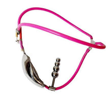 Load image into Gallery viewer, Stainless Steel BDSM Chastity Cage Belt