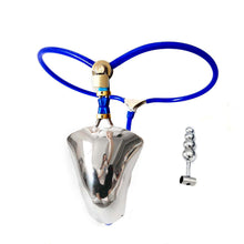 Load image into Gallery viewer, Stainless Steel BDSM Chastity Cage Belt