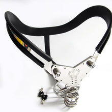Load image into Gallery viewer, Stainless Steel Chastity Belt 25 inches to 42 inches Waistline
