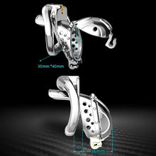 Load image into Gallery viewer, Stainless Steel Detachable Cock Cage
