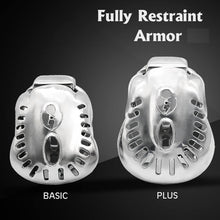 Load image into Gallery viewer, Stainless Steel Male Fully Restraint Chastity Device
