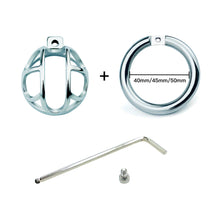 Load image into Gallery viewer, Stainless Steel Chastity Device 0.98 Inches Long