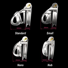 Load image into Gallery viewer, Stainless Steel Python V7.0 Chastity Device