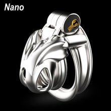 Load image into Gallery viewer, Stainless Steel Python V7.0 Chastity Device