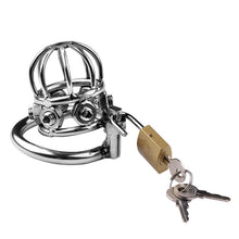 Load image into Gallery viewer, Stainless Steel Rivet Chastity Cage