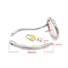 Load image into Gallery viewer, Stainless Steel Urethral Tube Chastity Lock Device