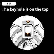 Load image into Gallery viewer, Pussy Chastity - Steel Clitty Chastity Cage with Belt