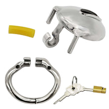 Load image into Gallery viewer, Super Small Stainless Steel Chastity Device