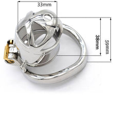 Load image into Gallery viewer, CC66 Steel Chastity Device