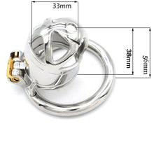 Load image into Gallery viewer, CC66 Steel Chastity Device
