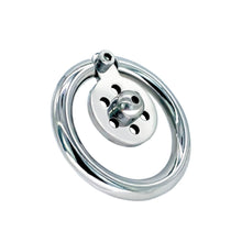 Load image into Gallery viewer, The New Stainless Steel Ultra Flat Chastity Device