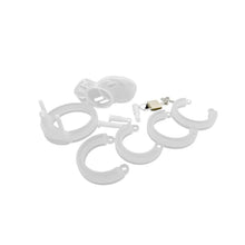 Load image into Gallery viewer, Male's Silicone Device Cage 2.76 inches and 3.74 inches long(all rings included)