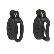 Load image into Gallery viewer, Ultra Small Cobra 3D Printed Chastity Cage with 4 rings