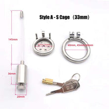 Load image into Gallery viewer, Urethral Inverted Chastity Cage