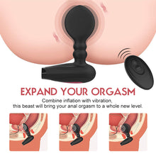 Load image into Gallery viewer, Wireless Remote Control Vibrator Inflatable Anal Plug