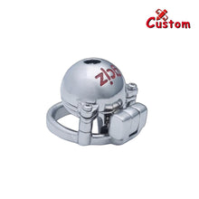 Load image into Gallery viewer, 2 in 1 Custom Chastity Cage Detail image

