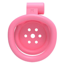 Load image into Gallery viewer, Pink Flat Chastity Lock
